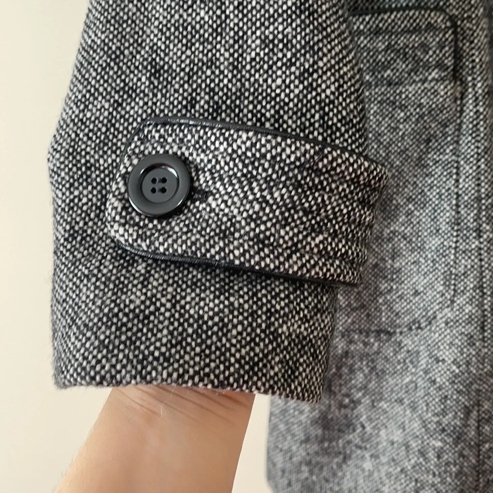 American Rag Wool Blend Tweed Pia Coat S - Picture 16 of 17